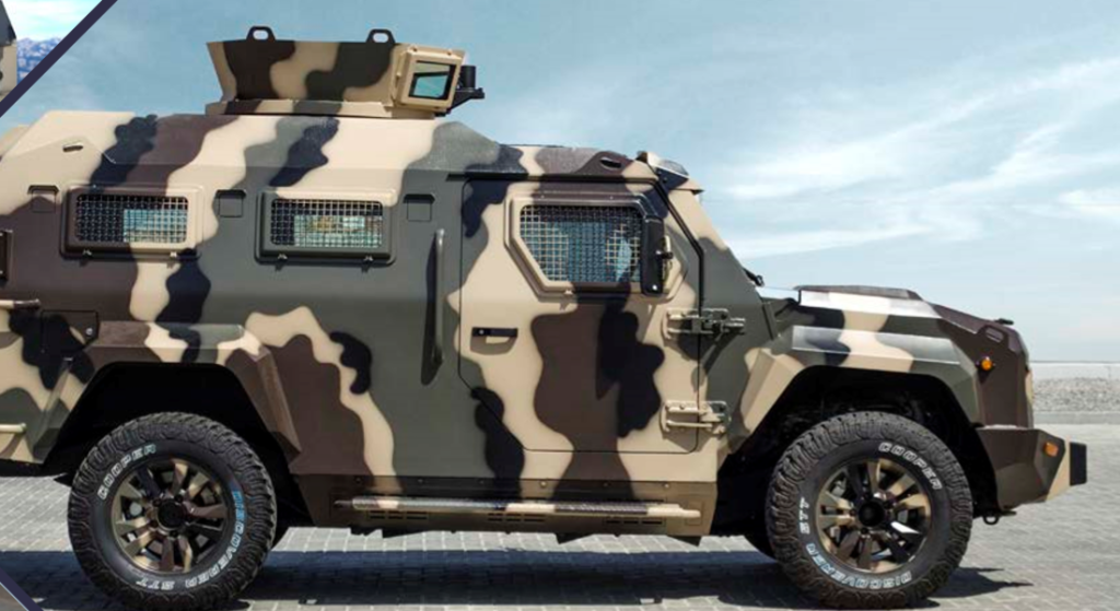 Armored Cobra-LAMV with high speed & excellent off-road capability